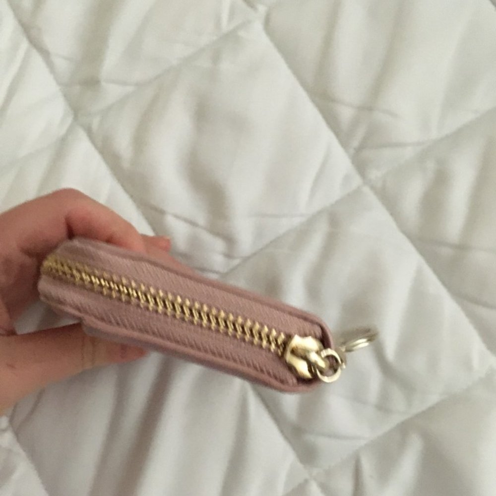 kate spade pink Hartley Lane Cassidy Letter Initial Wallet M nwot - Picture 10 of 13
